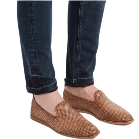 Hudson London | Shoes | H By Hudson Woven Loafer Ipanema Tan Shoe 43 |  Poshmark